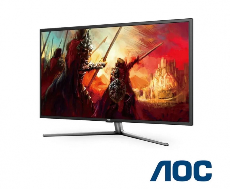 Aoc 43 4k hdr 1000 hdmi 2 1 quantum dot pro display 144hz 1ms srgb
