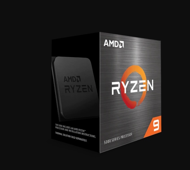 AMD Ryzen 9 5900X, 12 Cores 4.8 GHz