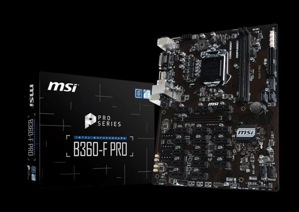 Msi B360-f Pro Atx Motherboard - S1151 8gen 2xddr4 18xpci-e 2xusb3.1 ...