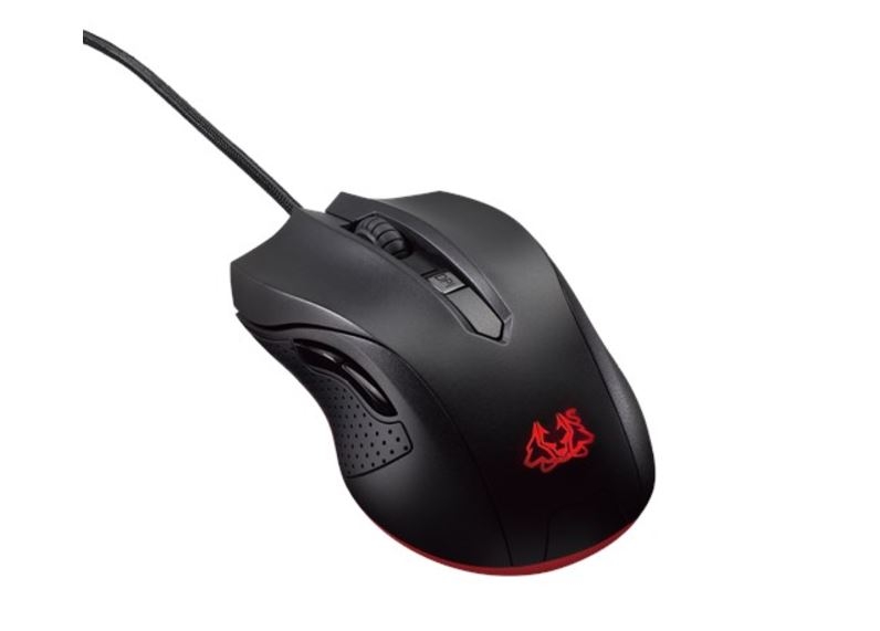 Asus Cerberus Mouse Gaming Mouse Four Stage Dpi Switch Convenient Led Indicator Cerberus Mouse