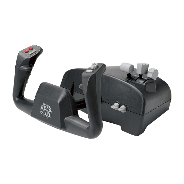 CH Products Flight Sim Yoke USB ( 200-615 ), Black