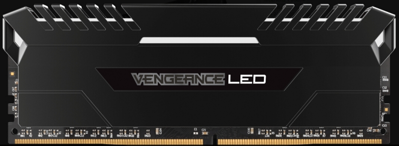 Corsair Vengeance Led 16gb (2x8gb) Ddr4 3000 (pc424000) C15 For Ddr4 Systems White Led Cmu16gx4m2c3000c15