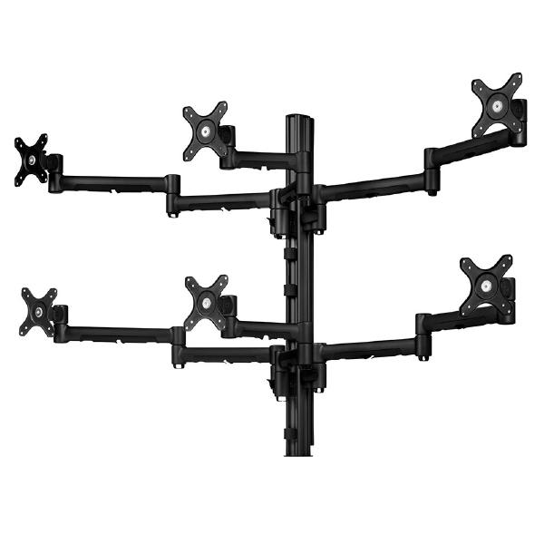 Atdec Systema Sh467175b 6 Monitor Mounting Kit 4x 710mm 2x 460mm Monitor Mount Kit With 750mm