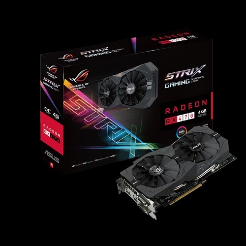 Asus Amd Radeon Rx 570 Gddr5 4gb Aura Rgb 1224 Mhz 1270 Mhz oc