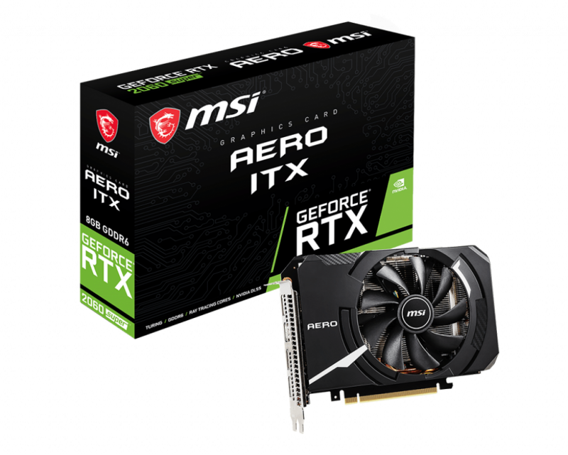 MSI Nvidia Geforce Rtx 2060 Super Aero Itx