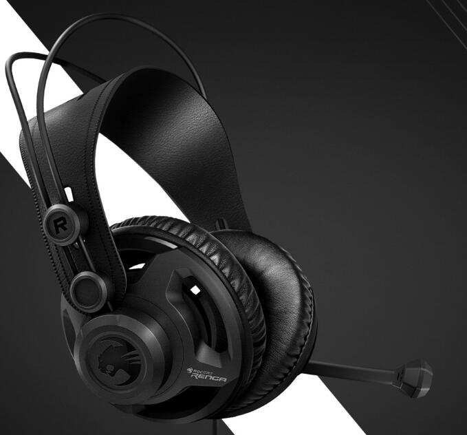 Headset Roc Roccat Renga Boost Studio Grade Over-Ear Stereo Gaming Headset Roc-14 ...