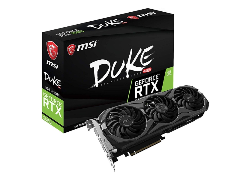 Msi Nvidia Geforce Rtx 2080 Duke 8g Oc 8gb Gddr6 8k 7680x4320@60hz