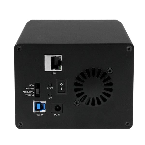 Startech Dual Bay Gigabit NAS RAID Enclosure for SATA Hard