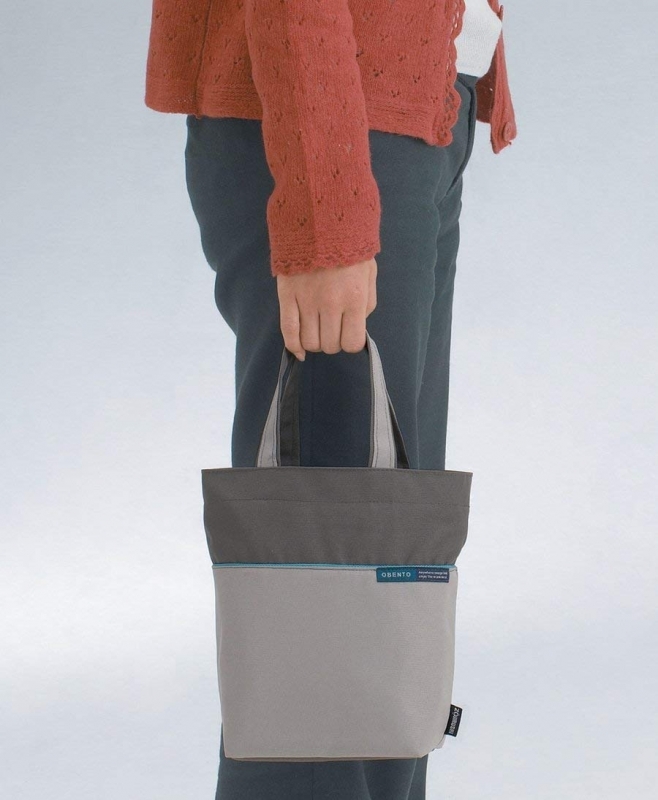 Zojirushi Bento Stainless Steel Lunch Jar SL-NCE09 with Bowl Bag