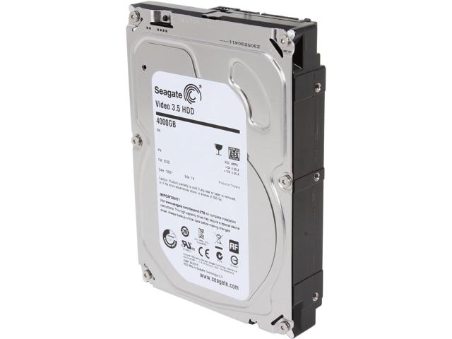 Seagate Dvr 3.5" Drive: 4tb 5900rpm Sata3 6gb/ S 64mb Surveilance Dvr ...