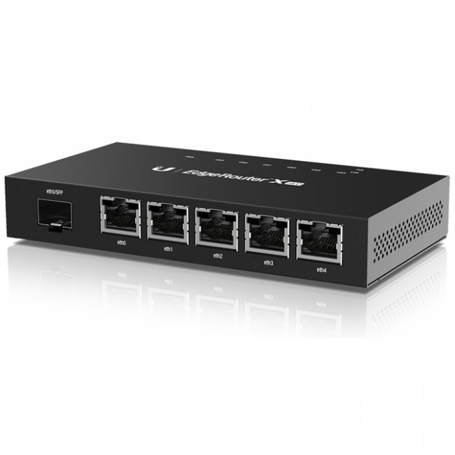 Ubiquiti Edgemax Edgerouter X 6port Poe Sfp Au Power Supply Er.x.sfp