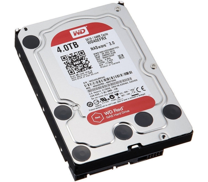 Western Digital WD Red NAS Hard Disk Drive SATA 6GB/s 64MB Cache 3.5