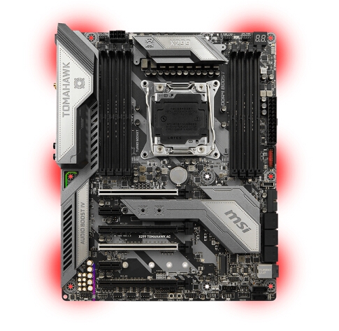 intel corei7 7740x + msi x299 tomahawk
