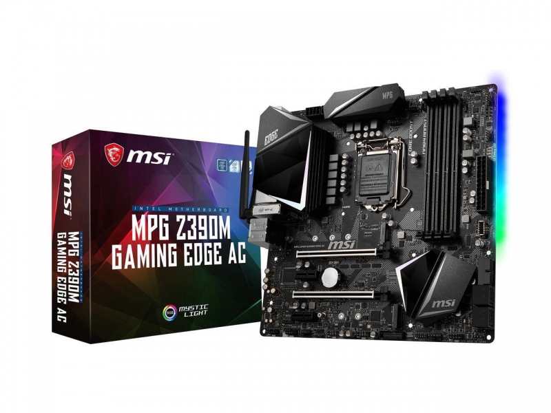 Msi Mpg Z390M Gaming Edge Ac Motherboard Intel 9Th Gen Socket 1151