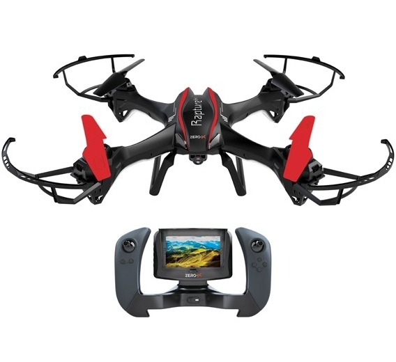 Zero-X Rapture HD Drone, 60 metre Controllable Range, 720P Video