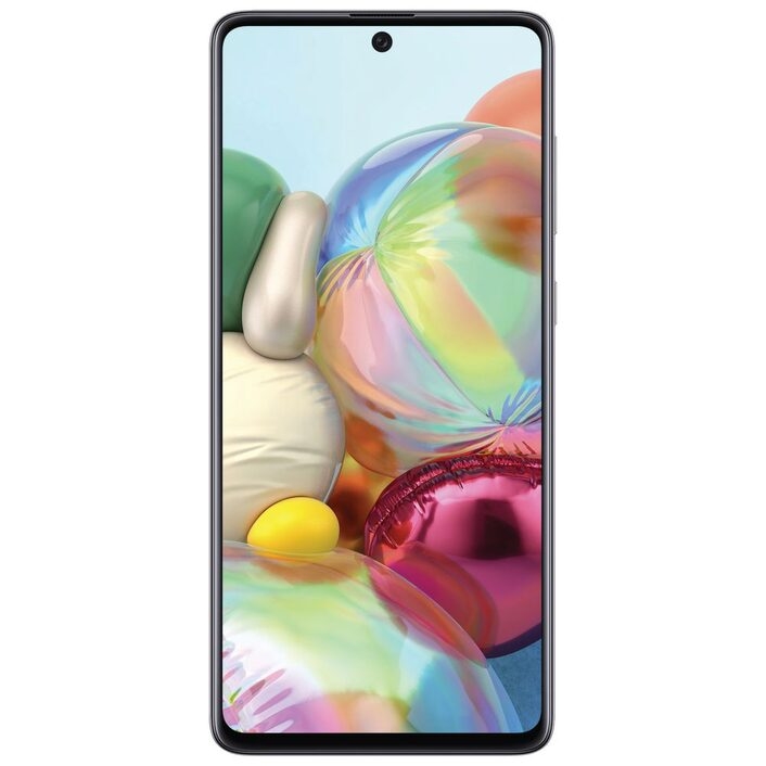 Samsung Galaxy A71 128GB Silver SM A715FZSDXSA 6.7 Display 2.2 GHz Octa Core Processor 6GB RAM 128GB Memory