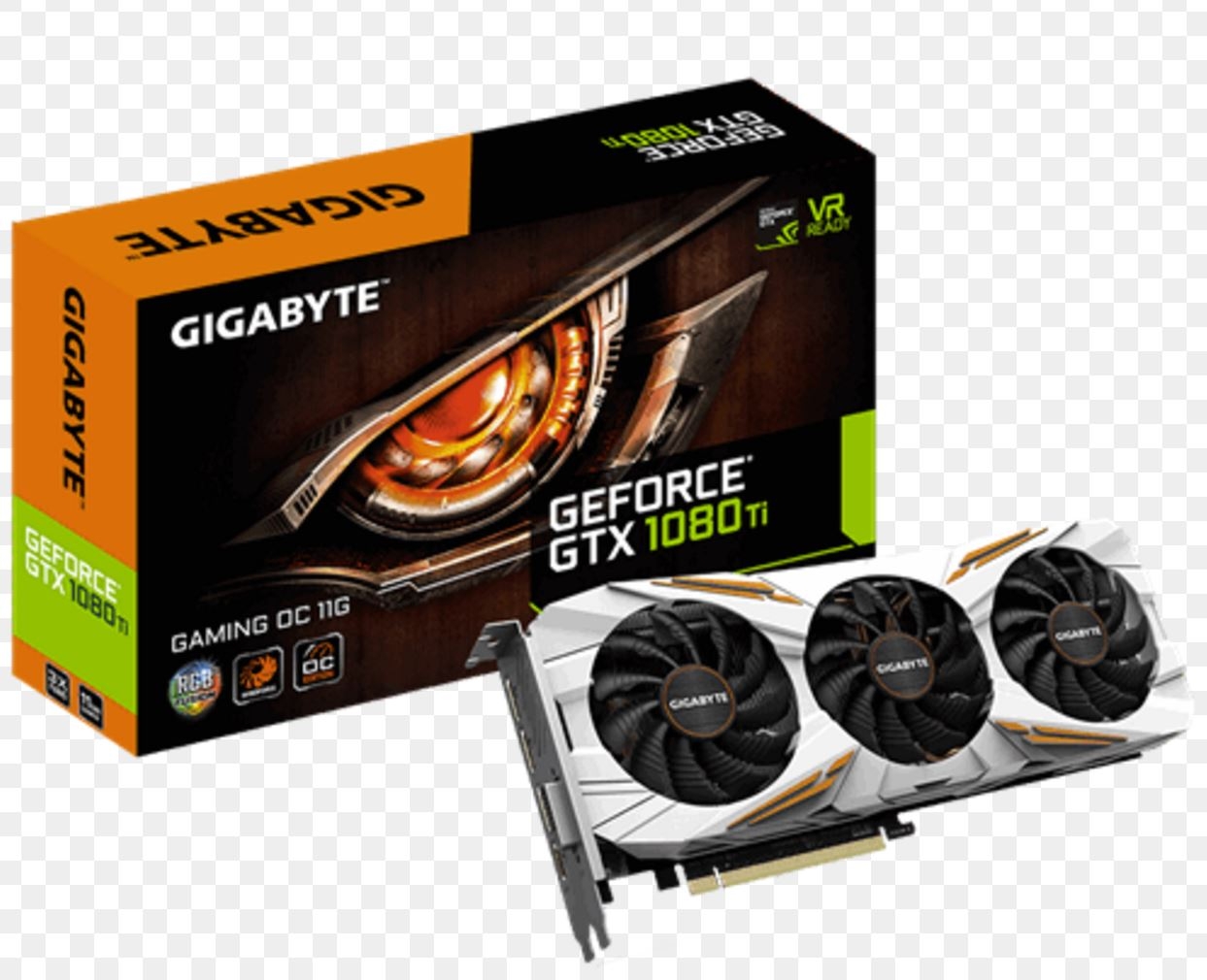 Gigabyte Nvidia Geforce Gtx 1080 Ti Gaming Oc 11gb Pcie Video Card Gddr5x 8k 7680x43 60hz 3xdp Gigabyte Nvidia Geforce Gtx 1080 Ti Gaming Oc 11gb Pcie Video Card Gddr5x 8k 7680x43 60hz 3xdp