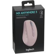 Logitech MX Anywhere 3 Compact Wireless Bluetooth Performance Mouse Rose 910-005994