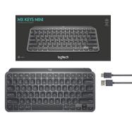 Logitech MX Keys Mini Wireless Bluetooth Illuminated Keyboard, 10m Range, Multi Device Switch