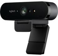 Logitech Brio 4K Ultra HD Pro Webcam 960-001105, 4K Webcam with HDR and Windows Hello support