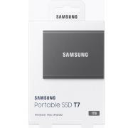 Samsung T7 1TB Portable SSD USB 3.2 External Solid State Drive Gray MU-PC1T0T/WW, Up To 1050 MB/s, USB 3.2 Gen 2