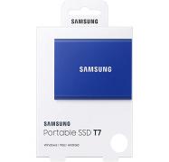 Samsung T7 2TB Portable SSD USB 3.2 External Solid State Drive Indigo Blue, Up To 1050 MB/s, USB 3.2 Gen 2 MU-PC2T0H