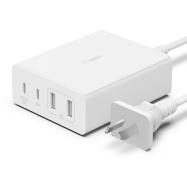 Belkin Boost Charge Pro 4-Port GaN Charger 108W WCH010AUWH, 2x USB-C and 2x USB-A ports