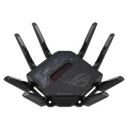 Asus ROG Rapture GT-BE98 Extendable Gaming Router WiFi 7 Wireless BE25000 1x 10GBe WAN/LAN Port 1x 2.5GGbe WAN/LAN Port 1x 10GBe Port 3x 2.5GBe Ports 1x Gigabit Port 1x USB 3.2 Port 1x USB 2.0 Port GT-BE98