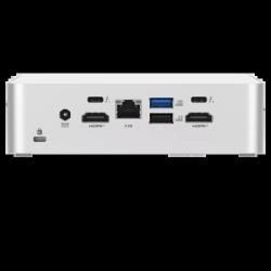 ASUS NUC 15 PRO+ MICRO PC, U9-285H, DDR5(0/2), M.2(0/1), WL, SILVER, 3YR RTB RNUC15CRSU900004