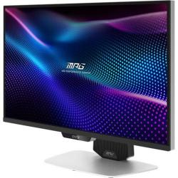 Msi MPG 274URDFW E16M 27inch 320Hz 4K UHD Rapid IPS Gaming Monitor, White, 3840x2160, 16:9, 1000:1 Contrast, 400 Nits, 1x DP 1.4a (HBR3), 2x HDMI 2.1, 1x USB-C (DP Alt Mode/98W PD), Adaptive Sync, DCI-P3 98%, Adobe RGB 100%, Console Mode, PIP/PBP, Mini-L