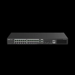 REYEE Ruijie Reyee 26P GE Smart Cloud Managed Switch - 24 PoE+ (370W) - 26x GE + 2x SFP RG-ES228GS-P REYEE Ruijie Reyee 26P GE Smart Cloud Managed Switch - 24 PoE+ (370W) - 26x GE + 2x SFP RG-ES228GS-P