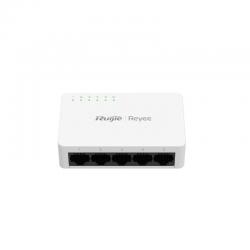 REYEE Ruijie Reyee 5 Port 10/100Mbps Unmanaged Fanless Switch - Plastic RG-ES05F