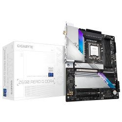 Gigabyte Z690 AERO G DDR4 Intel LGA 1700 ATX Motherboard, 4x DDR4 ~128GB, 3x PCI-E x16, 4x M.2, 6x SATA3, RAID 0/1/5/10, 2x USB-C, 6x USB 3.2