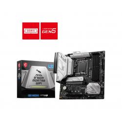 MSI PRO B760M MORTAR WIFI mATX Motherboard, 4x DDR5~192GB, 2x PCI-E x 16, 1x PCI-E x 1, 2x M.2, 4x SATA, 2x USB 3.2 , 4x USB 2.0 MAG B760M MORTAR WIFI