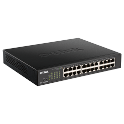 D-Link | DGS-1100-24PV2 | 24 Port Gigabit Smart Managed PoE Switch with 12 PoE Ports (100W PoE budget) - DL.DGS.1100.24PV2