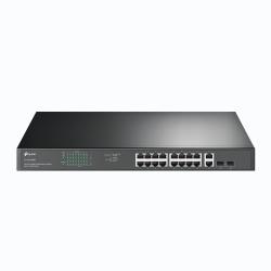 TP-Link TL-SG1218MP |18 Port Gigabit Rackmount Switch with 16 port PoE+ - 006.008.0151