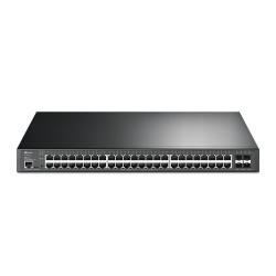 TP-Link | SG3452XP | Omada 48 Port Gigabit and 4 Port 10GE SFP+ L2+ Managed Rackmount Switch with 48 Port PoE+ - 006.008.0166 TP-Link | SG3452XP | Omada 48 Port Gigabit and 4 Port 10GE SFP+ L2+ Managed Rackmount Switch with 48 Port PoE+ - 006.008.0166