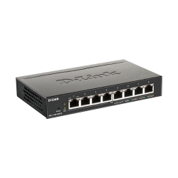 D-Link | DGS-1100-08PV2 | 8 Port Gigabit Smart Managed PoE Switch with 8 PoE Ports (64W PoE budget) - DL.DGS.1100.08PV2