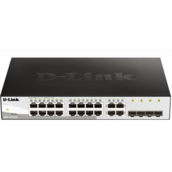 D-Link | DGS-1210-20 | 20 Port Gigabit Smart Managed Switch with 20 RJ45 and 4 SFP (Combo) Ports - DL.DGS.1210.20