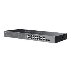 TP-Link | ES220GMP | Omada 20 Port Gigabit Easy Managed Switch with 16 Port PoE+ - 006.008.0193