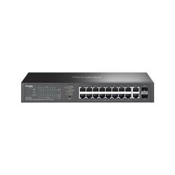 TP-Link | ES220GP | Omada 20 Port Gigabit Easy Managed Switch with 16 Port PoE+ - 006.008.0211