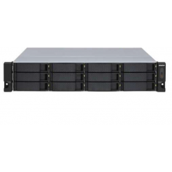 QNAP TL-R1200S-RP 12-bay 2U rackmount SATA JBOD expansion unit, redundant PSU, 2 Year WTY