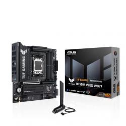 ASUS TUF GAMING B850M-PLUS WIFI7, AM5,B850,4DDR5 256GB,PCIe5.0,M.2x3,WiFi7,BT5.4,2.5GbE,USB20G,DP,HDMI,mATX,3yr wty ASUS TUF GAMING B850M-PLUS WIFI7, AM5,B850,4DDR5 256GB,PCIe5.0,M.2x3,WiFi7,BT5.4,2.5GbE,USB20G,DP,HDMI,mATX,3yr wty