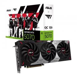 Asus NVidia T1 GeForce Rtx™ 5070 12GB GDDR7 OC Edition, 988 TOPs, 6144 Cuda, 28Gbps, 192-bit, PCIe 5.0, 2.5-Slot T1-RTX5070-O12G-GAMING Asus NVidia T1 GeForce Rtx™ 5070 12GB GDDR7 OC Edition, 988 TOPs, 6144 Cuda, 28Gbps, 192-bit, PCIe 5.0, 2.5-Slot T1-RTX5070-O12G-GAMING