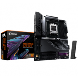 Gigabyte B850 AORUS ELITE WIFI7 MOTHERBOARD; AMD B850 chipset; 4 x DDR5 DIMM sockets supporting up to 256 GB; Realtek 2.5GbE LAN chip GA-B850-A-ELITE-WF7