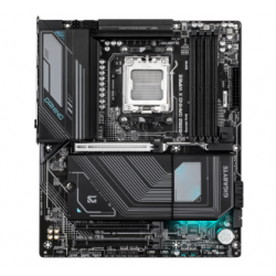 Gigabyte B850 GAMING X WIFI6 Motherboard with AMD B850 chipset; 4 x DDR5 DIMM sockets supporting up to 256 GB; Dual channel memory architecture; Realtek Audi GA-B850-GAMING-X-WIFI6E