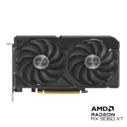 Asus DUAL-RX9060XT-8G//RX9060XT,HDMI,DP*2,8G,D6 DUAL-RX9060XT-8G