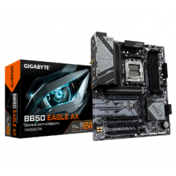 Gigabyte B650 EAGLE AX/AMD AM5/ATX/4x DDR5 up to 192GB/7600MHz/PCIe 4.0 x1 3.0 x1/M.2 x3 GA-B650-EAGLE-AX