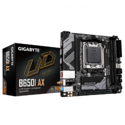 Gigabyte B650I AX/AMD AM5/ITX/2x DDR5 up to 96BG/6400MHz/PCIe 4.0 x1/M.2 x1 GA-B650-I-AX