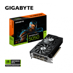 Gigabyte GeForce RTX 5050 WINDFORCE OC 8G with 8GB GDDR6 128bit memory interface N5050WF2-OC-V2-8GD